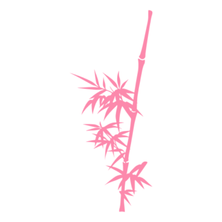 Bamboo Stick Decal (Pink)